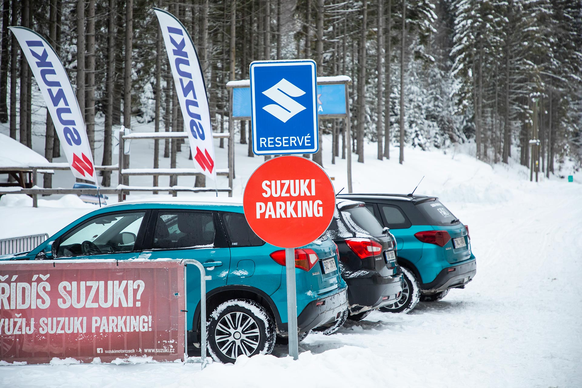 Suzuki a Skiareál Klínovec
