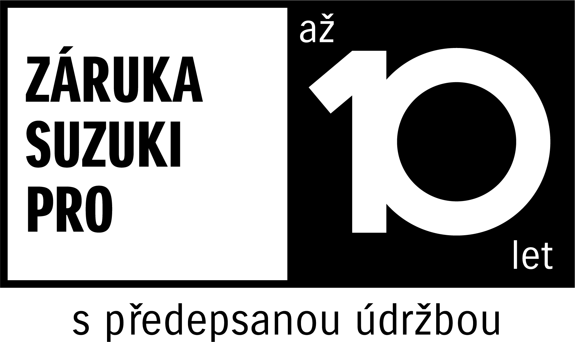 Suzuki - le let záruka