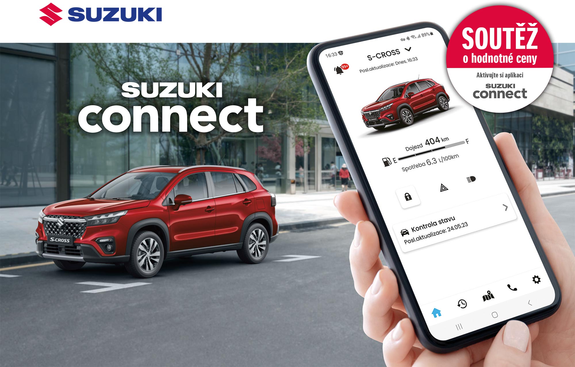 Suzuki Connect - Registrace