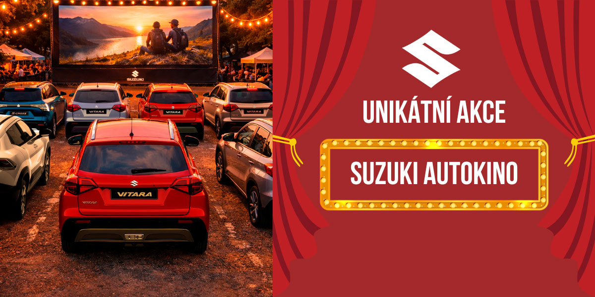 Suzuki autokino - večer pod hvězdami