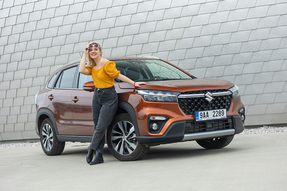 Anna Slováčková a Suzuki S-Cross